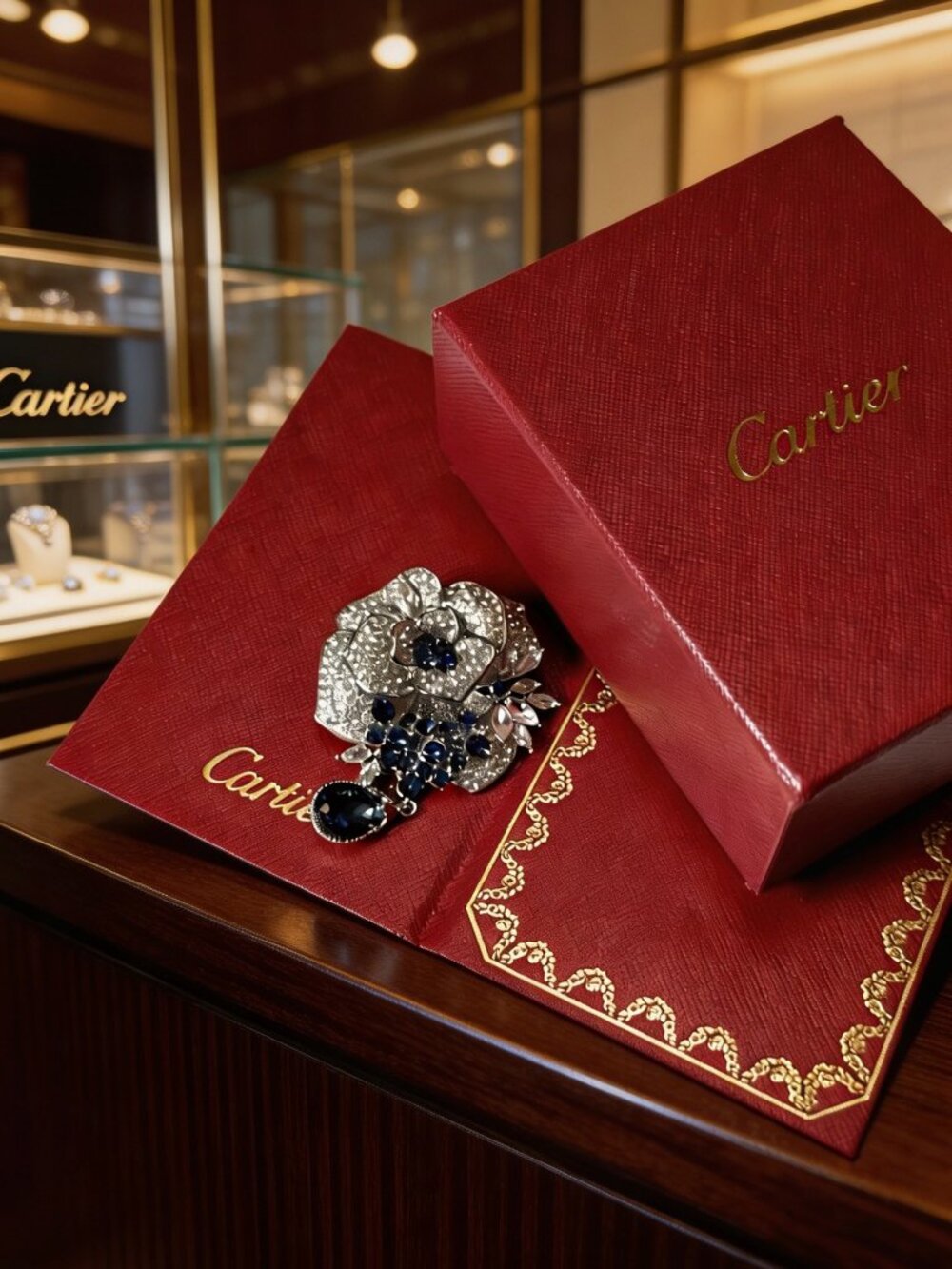 💙Cartier brooch